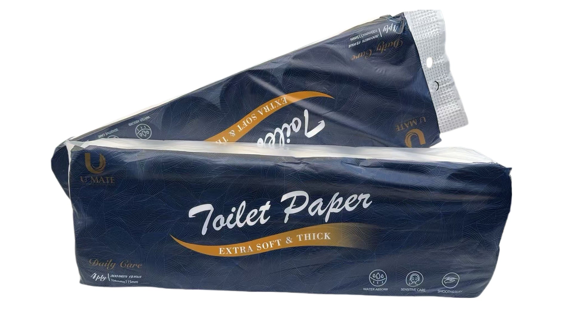 Premium toilet paper 4ply 300 sheets