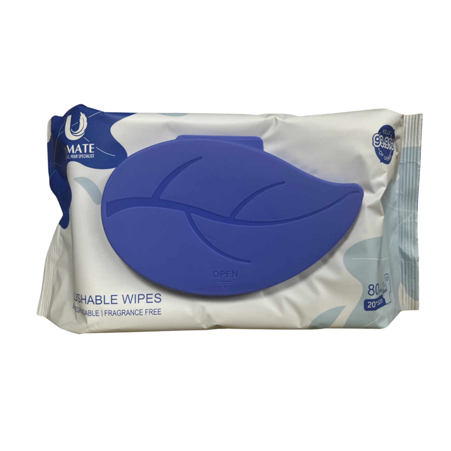 Flushable wipes