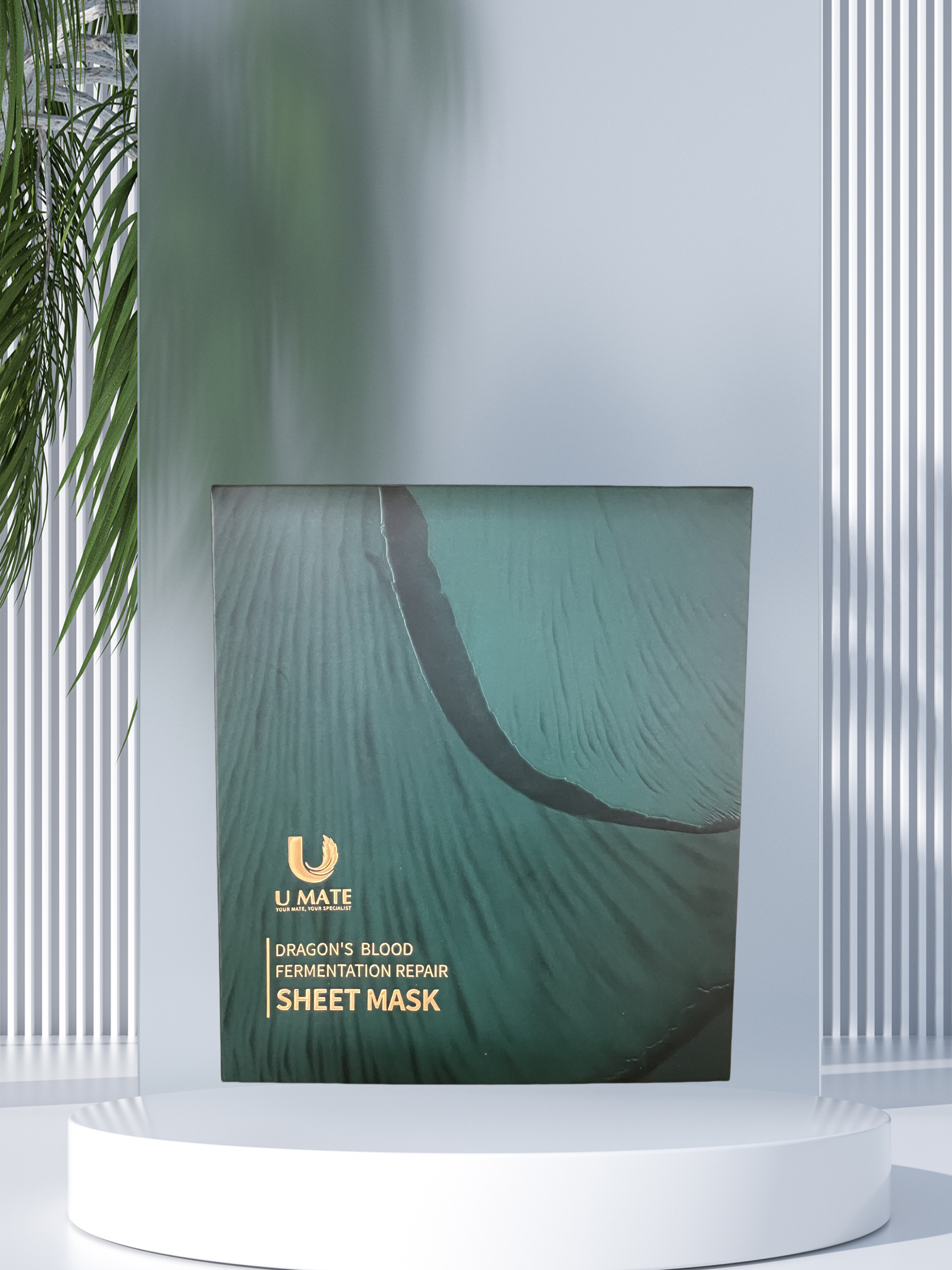 U MATE Dragon's Blood Fermentation Repair Sheet Mask