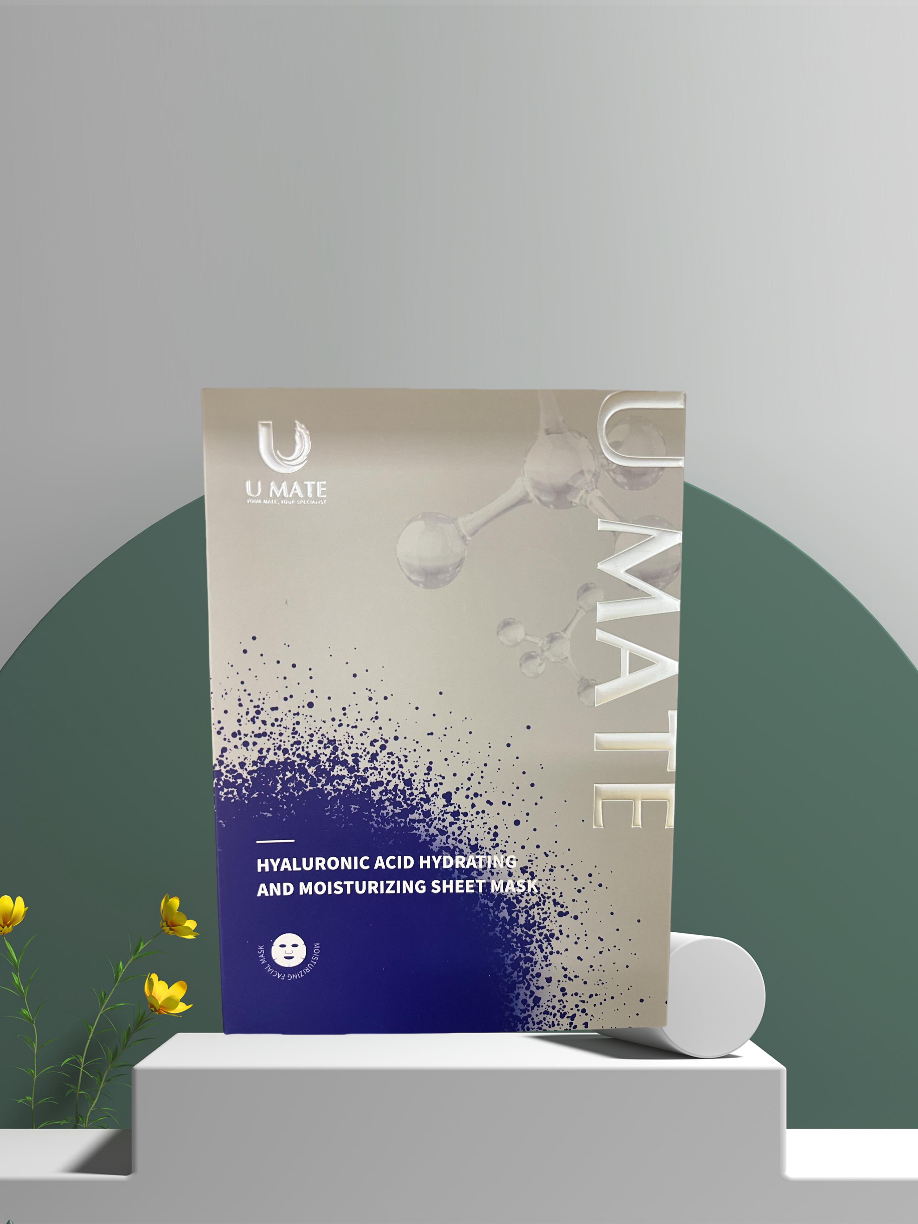 U MATE Hyaluronic Acid Hydrating and Moisturizing Sheet Mask