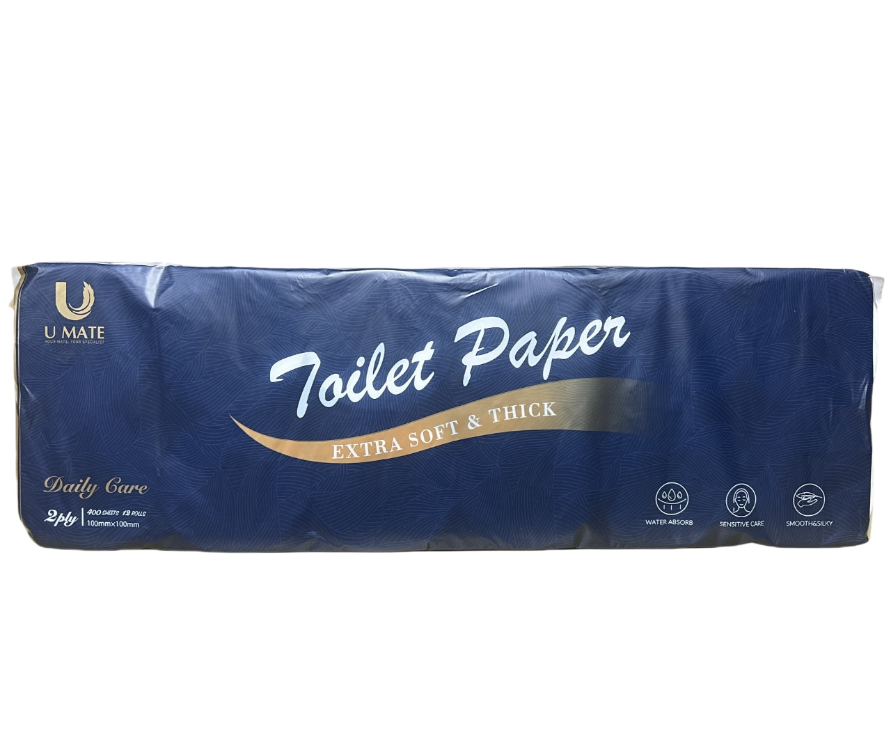 2plyindividual wrap toilet paper 400 sheets