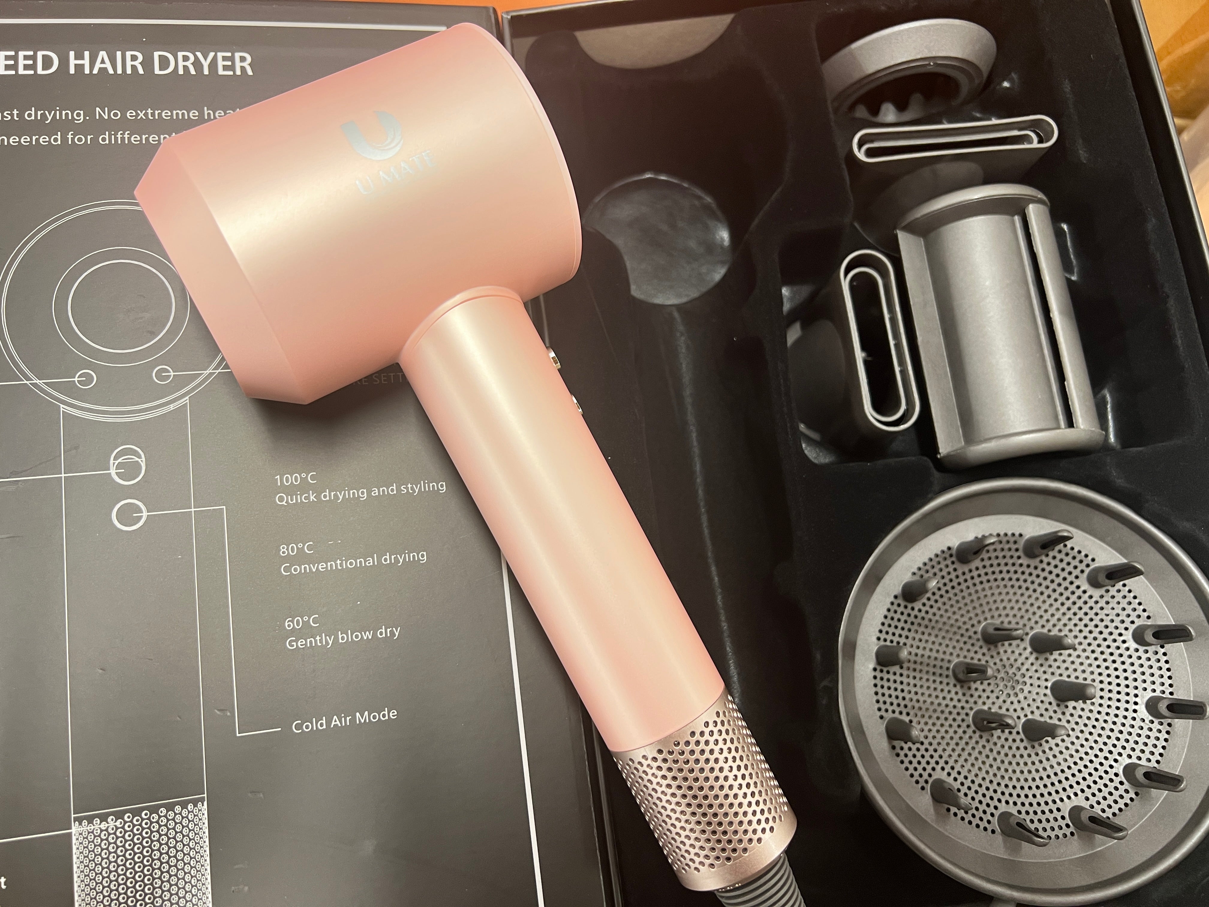 R5 LCD Smart High-Speed Hair Dryer